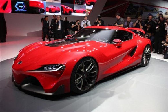 Toyota FT-1 Mengejutkan Dengan Kehadirannya Di Detroit Auto Show