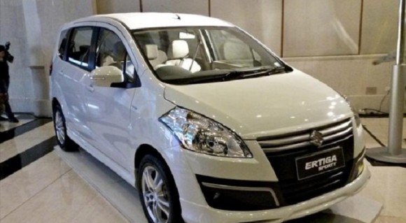 Gambaran Terbaru MPV Suzuki Ertiga Facelift 2015