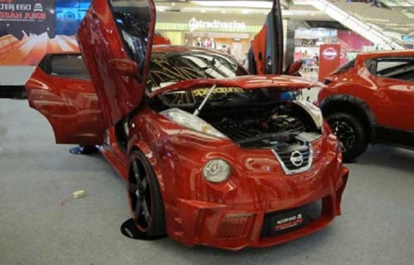 Modifikasi Nissan Juke 2013 Terkesan Mewah