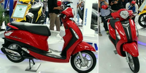 Skutik Yamaha Grand Filano CBU 'Blue Core' Resmi Mengaspal