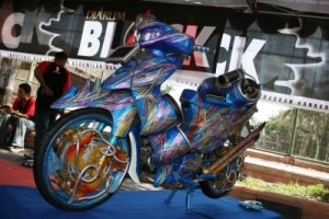 Modifikasi Motor Jupiter Z Ceper