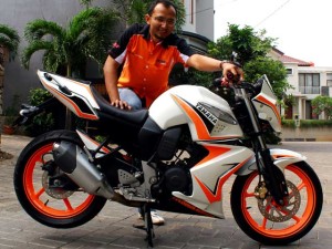 Tampilan Yamaha Byson Yang Street Fighter Elegant