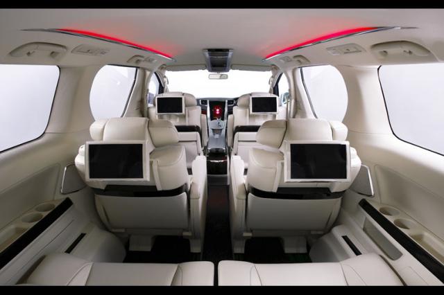 Interior New Alphard dengan generasi pendahulunya masih tetap serupa.