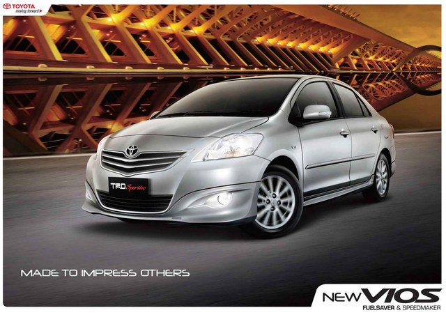 Vios 1.5 TRD A/T Banderol Harga Rp. 262,950,000