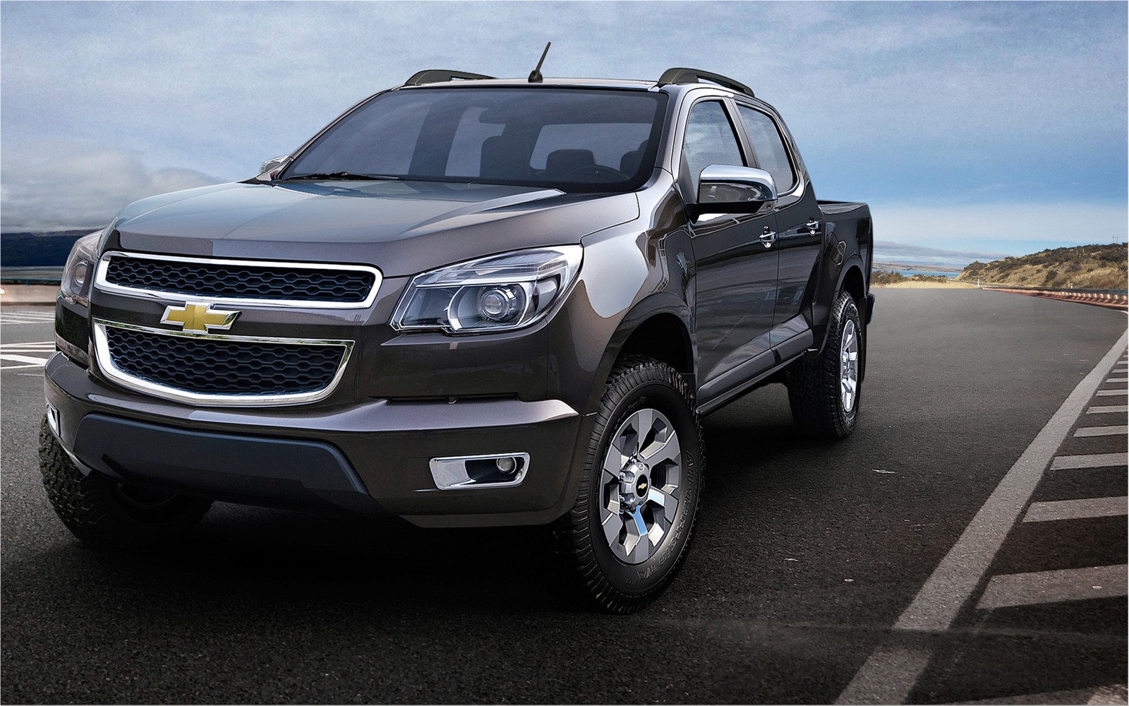 Chevrolet Colorado, maka generasi terbarunya ini hadir dengan desain yang lebih stylish