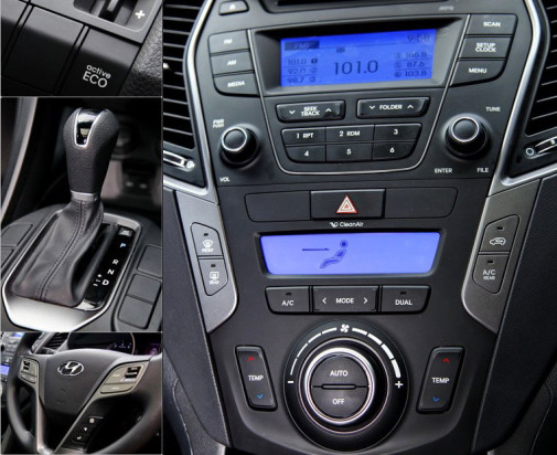 perangkat audio hyundai santa fe 2014