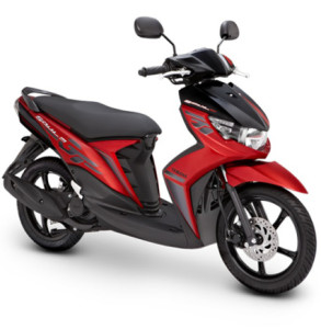 Grafis Striping Asymmetrical Graphic Untuk Yamaha Soul GT Muscle 2014 Terlihat Lebih Fresh