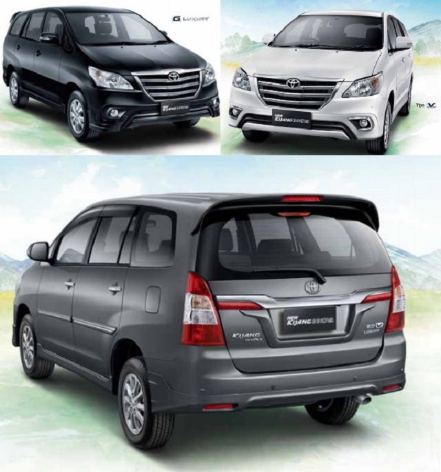 Keistimewaan Yang Ada Pada Toyota All New Innova Tipe G dan E 2014